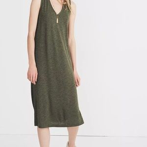 Madewell V-Neck Jersey Tank Dress